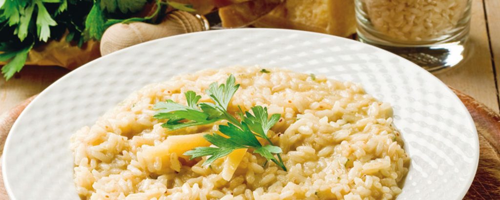 Ριζότο Allά parmigiana (αλά παρμιγκιάνα)