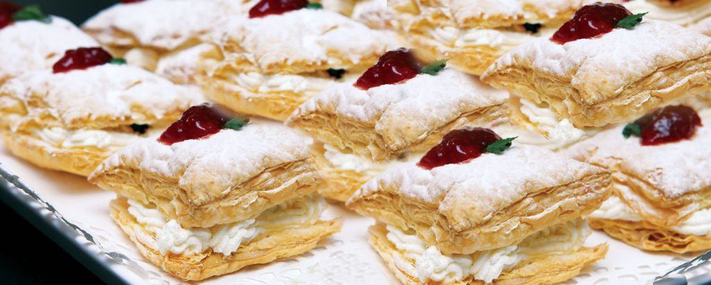 Cheesecake millefeuille