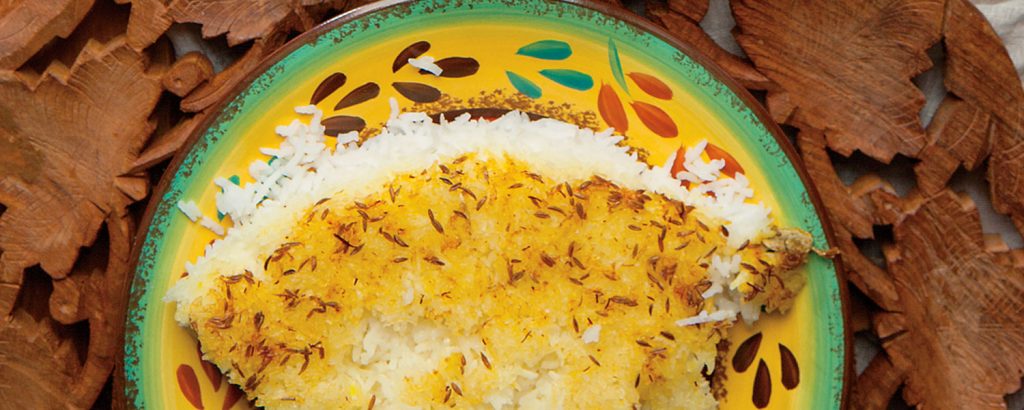 Tah dig (Περσικό ρύζι)
