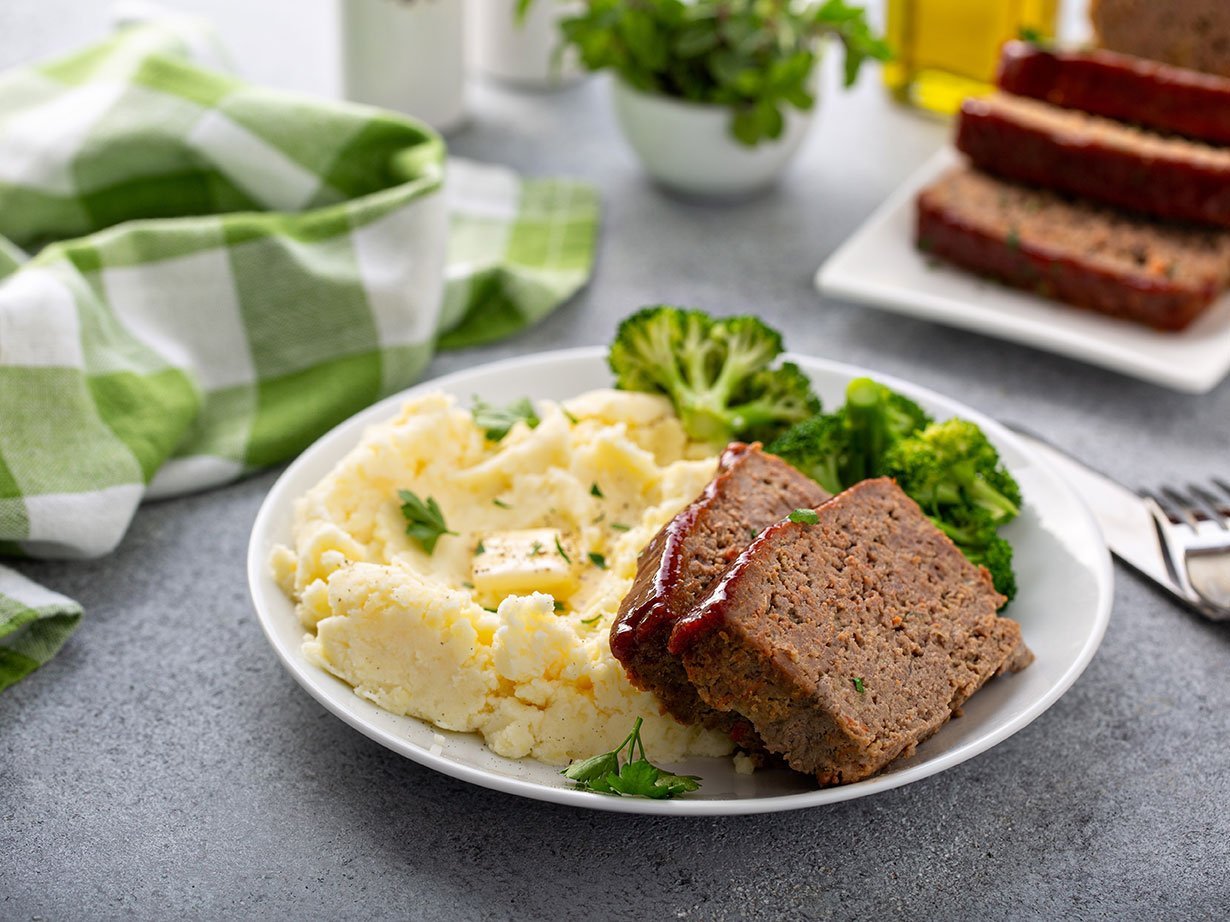 Meatloaf With Spicy Glaze