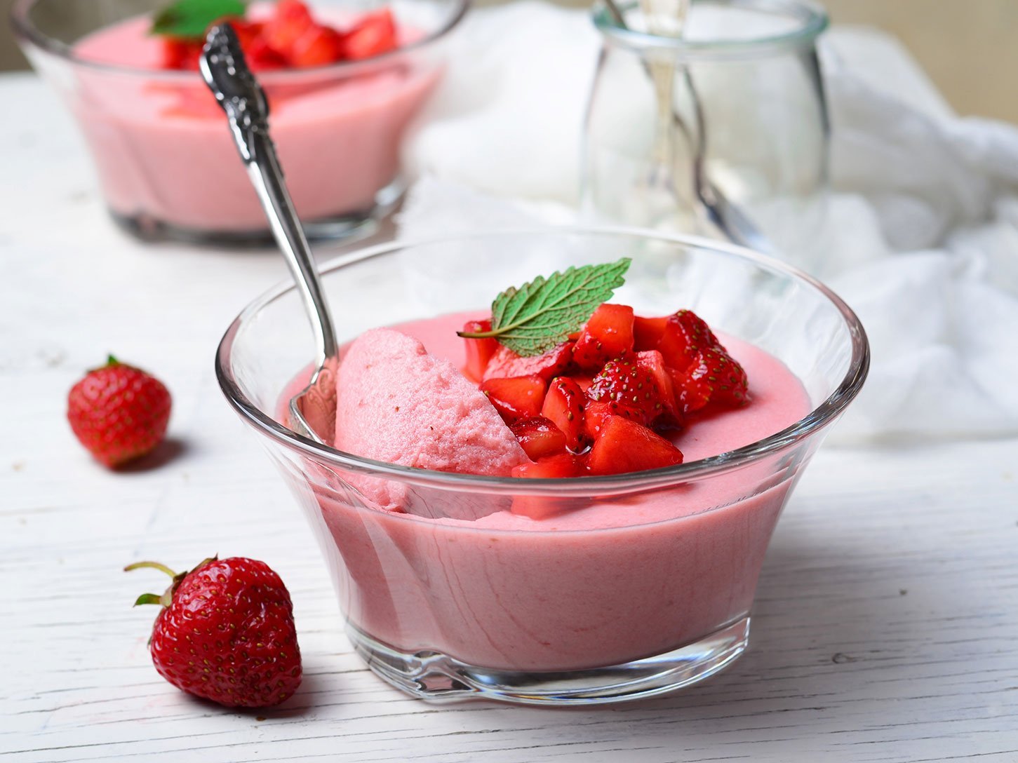 Strawberry Mousse, Delicious Berry Dessert