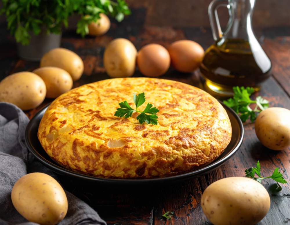 Tortilla Española Authentic Spanish Potato Omelet