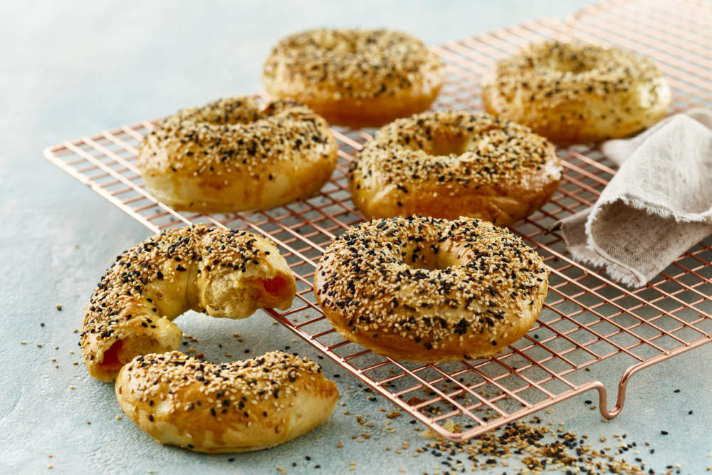 Cheese Bagels