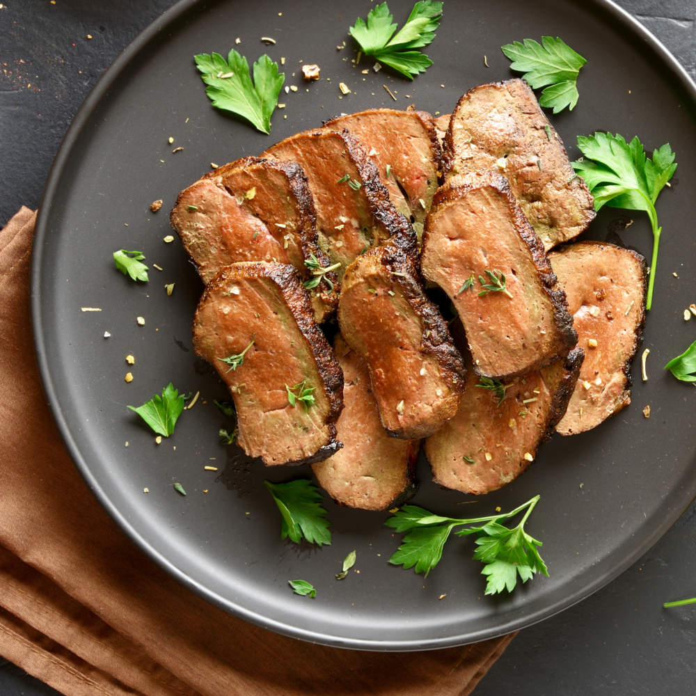 Grilled Sliced Beef Liver