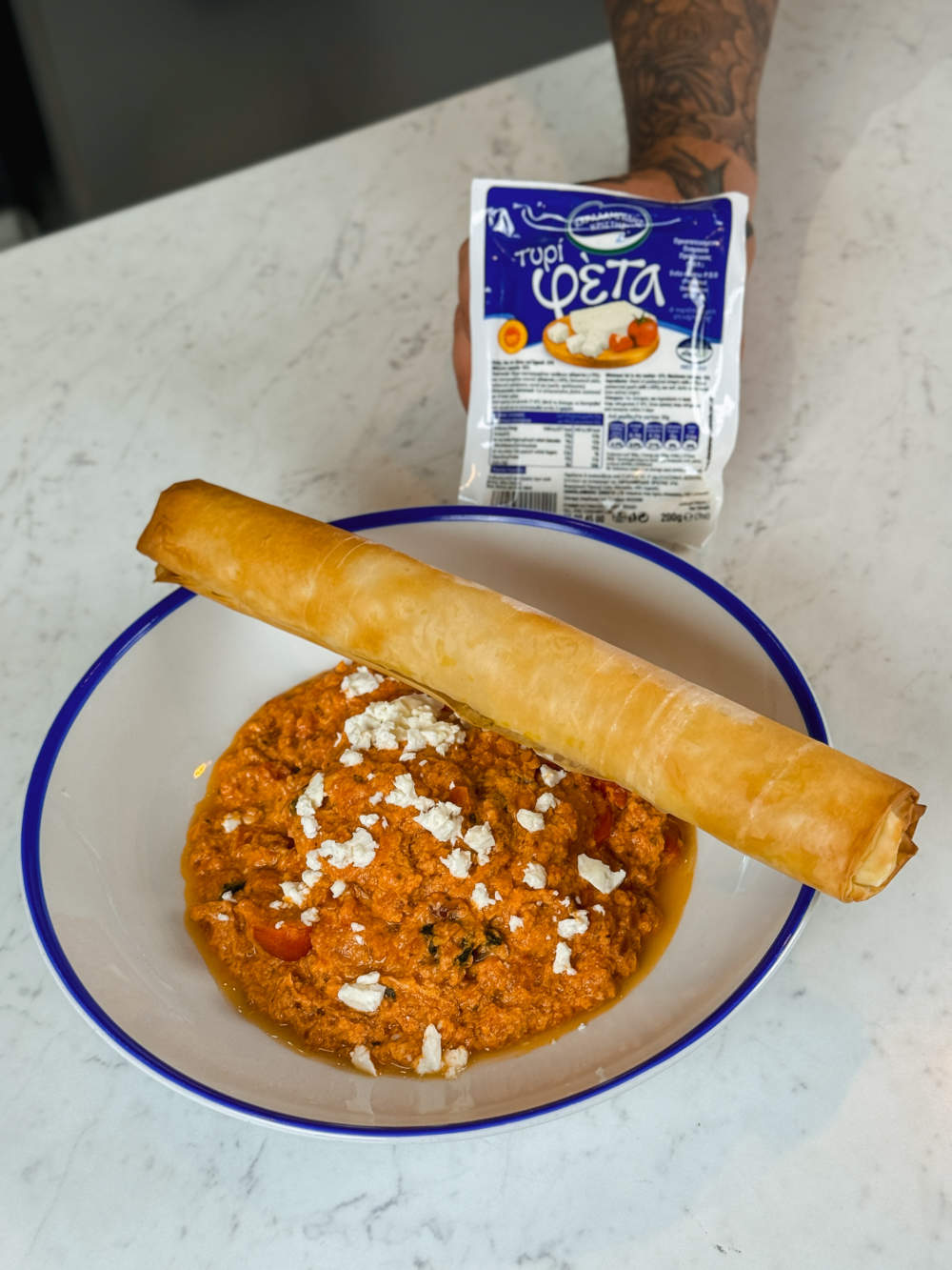 Recipe Number 2 Πομηλοροτηανια με φλογερα φετας (photo 1)