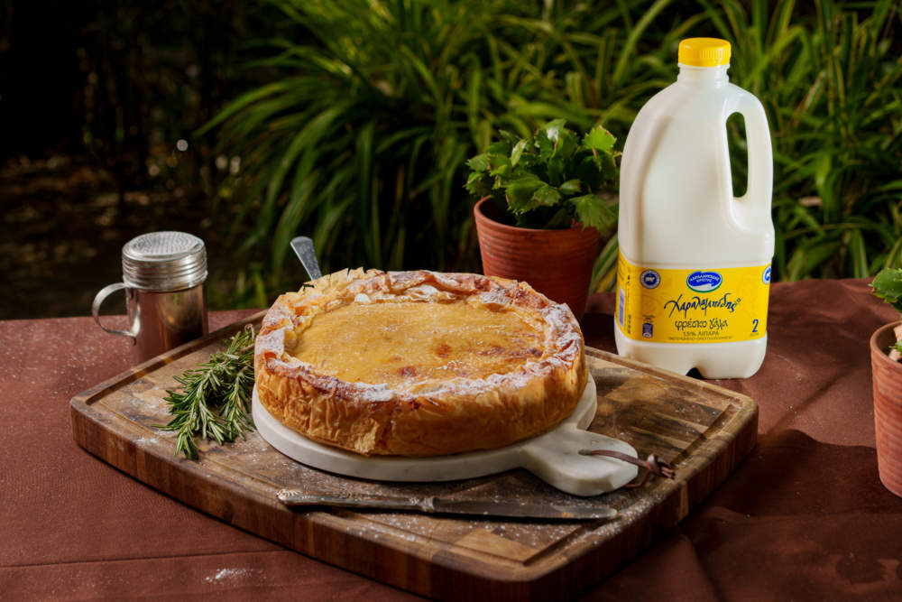 Γαλατόπιτα με Φύλλο Κρούστας