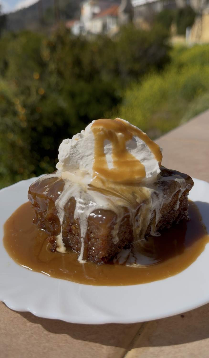 Sticky toffee pudding
